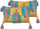 Set jastëkësh dekorativë boho, 2 copë, pambuk, 30 x 50 cm, shumëngjyrësh