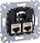 Modul rrjeti Schneider Electric Merten, 2 porta, i zi