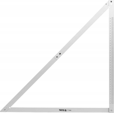 Këndmatës i palosshëm Yato YT-70851, 122x172x122cm, alumin, i bardhë