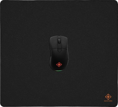 Mousepad gaming Deltaco Gaming DMP460, 450x400x4mm, kundër rrëshqitjes, i zi