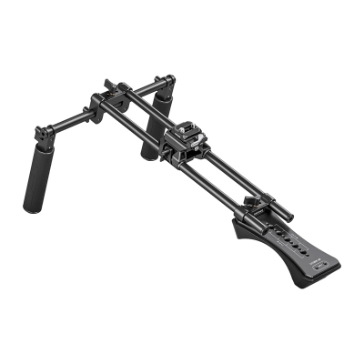 Rig shpatullash për kamerë Neewer SR007, sistem Arca Swiss, shufra 15mm, i zi