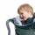 Çantë-shalë për fëmijë Deuter Kid Comfort, sistem Aircontact, model Forest, jeshile