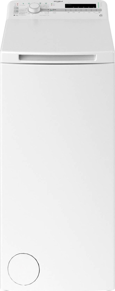 Lavatrice Whirlpool TDLR 6040S EU/N, 6 kg, 1000 rpm, e bardhë, me hapje nga lart