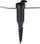 Ankëra plastike Leifheit 85607, 50 cm, diametër 8.5 cm, e bardhë