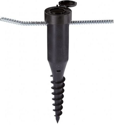 Ankëra plastike Leifheit 85607, 50 cm, diametër 8.5 cm, e bardhë