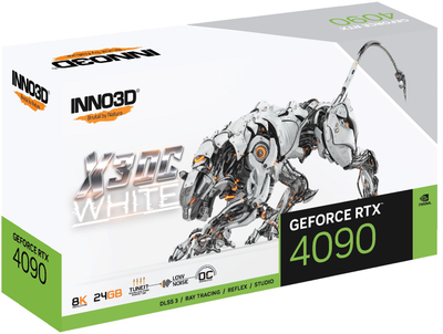 Kartë grafike Inno3D NVIDIA GeForce RTX 4090, OC, 24 GB GDDR6X