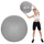 Top palestër XQMAX Gym Ball, 65 cm, antiburst, gri