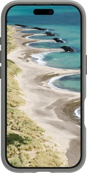 Mbështjellës telefoni Dbramante1928 Grenen për iPhone 16 Pro Max, MagSafe, titanium
