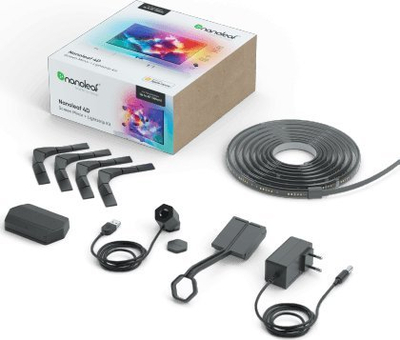 Set drite Nanoleaf 4D TV Screen Mirror Kit, LED Strip deri 65\", shumëngjyrësh