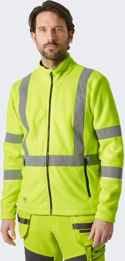 Xhaketë pune Helly Hansen Uc Me Fleece, poliester 100%, e zezë, për burra L