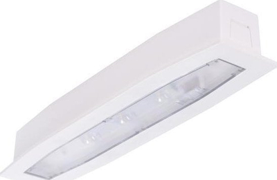 Llambë emergjence LED Intelight SUPREMA SO 150 SA, 6W, 3 orë, IP54, e bardhë