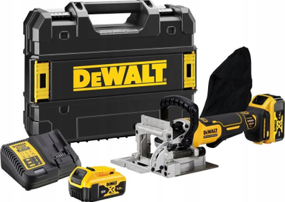 Prerëse lamellosh Dewalt XR, 18V, 2x5Ah, e verdhë