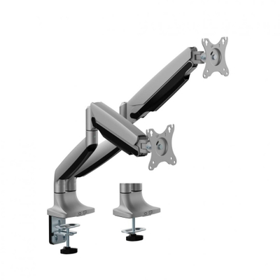 Mbajtëse dy monitorësh Serioux MM82 C024, 13" 43", deri 30 kg, e zezë