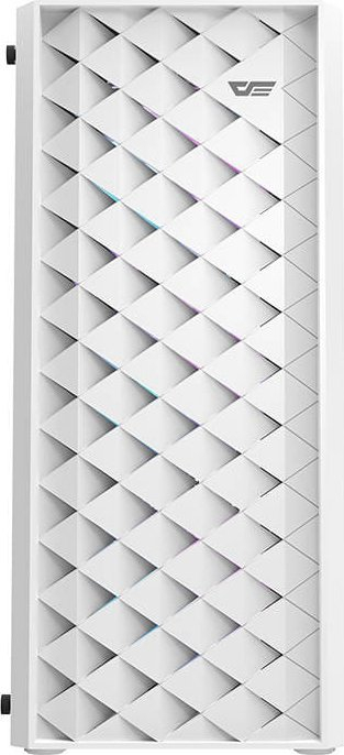 Куќиште за компјутер Darkflash DK351, бело, Midi Tower