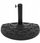 Mbajtëse ombrelle kopshti Goodhome, 9 kg, tub 38 48 mm, e zezë