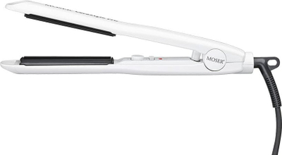 Piaster flokësh Moser Cerastyle Pro, 150 230°C, pllaka qeramike, e bardhë