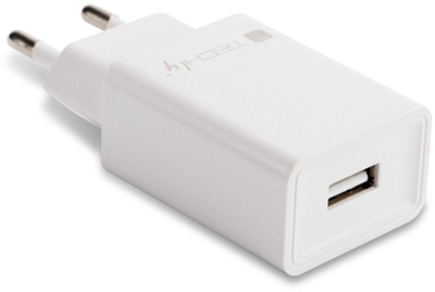 Karikues muri Techly USB A, 5V 2.4A 12W, i bardhë