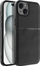 Këllëf telefoni Forcell Noble për iPhone 15 Plus, fleksibël, antishok, i zi