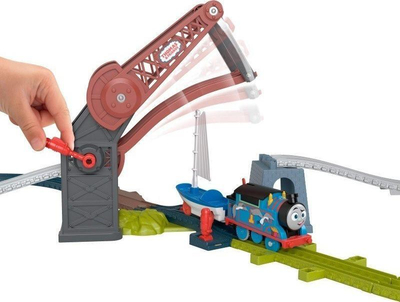 Fisher-Price Tom dhe Shokët: Set treni me urë ngritëse