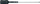 Mbajtës biti Wiha 27526 Torque Bit Universal, 1/4", përshtatës 4mm, i argjendtë