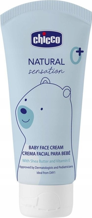 Krem fytyre Chicco Natural Sensation, për bebe, 50ml