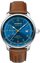Ora dore Zeppelin Mediterranee 96683, 40mm, e argjendtë
