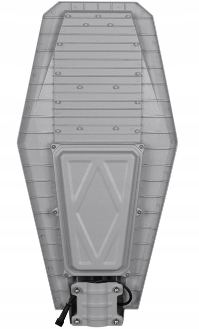 Lampë rrugore solare LED, 360W, panel 40W me sensor, gri