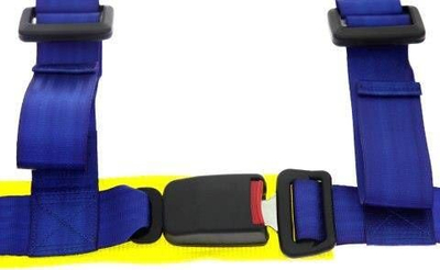 Rrip sigurie garash me 4 pika, 2\", homologim E4, blu