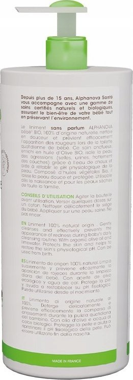 Линимент за бебиња Алфанова Бејби Олео Лимстон Органик, 900 ml