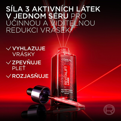 Serum anti-rrudha L'Oréal ParisRevitalift Laser, 50 ml