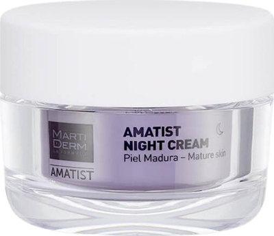 Kрем за ноќ Martiderm Amatist, 50 ml, против брчки