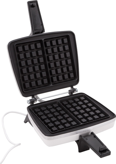 Aпарат за вафли Dezal 301.7 Profi, 1300W, XL, бел