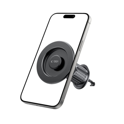 Mbajtës magnetik makine Tech-Protect N58, MagSafe, montim te grila e ajrit, i zi