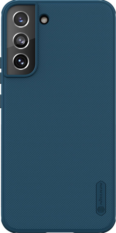 Mbulesë telefoni Nillkin Super Frosted Pro për Samsung Galaxy S22, plastike, blu