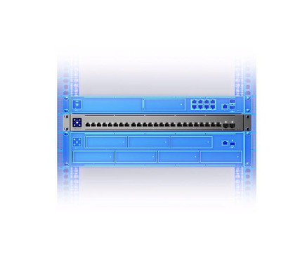 Switch rrjeti Ubiquiti UniFi Enterprise XG 24, 24x 10GbE, L3 menaxhues, gri çelik
