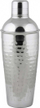 Shishe shaker për koktej KingHoff, 550ml, e argjendtë