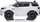 Makine elektrike për kalamoj Lean Cars Range Rover BBH-023, 12V, me pult 2.4G, e bardhë