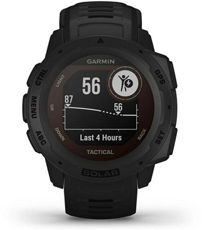 Orë e mençur GARMIN Instinct Solar - Tactical Black 010-02293-03