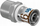 Fiting presimi Uponor S-Press PLUS, filetë e jashtme 32 R1MT, prej bronzi