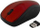 Maus Art MYART, wireless, USB, i zi dhe i kuq