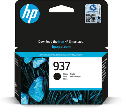 Kartutsh boje HP 937, origjinal, i zi