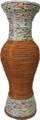 Vazo Saska, 23.5 x 23 x 63.5 cm, portokalli