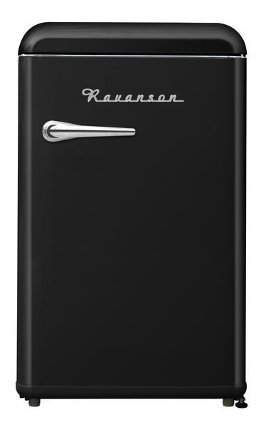 Frigorifer me ngrirës Ravanson LKK-120RB, 118L, i zi