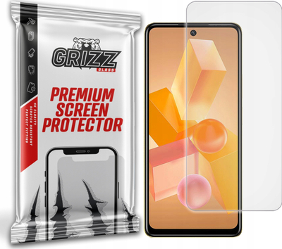 Folie mbrojtëse ekrani Grizz PaperScreen për Infinix Hot 40 Pro, mat, kundër gjurmëve të gishtave, transparente