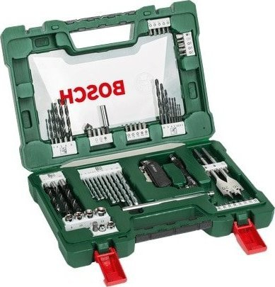 Set mjetesh Bosch V-Line 2607017191, 68 copë, me kuti transporti, jeshile