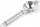 Ndarës vezësh Brunbeste BB-3096, çelik inox, argjendtë