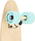 Skateboard cruiser Spokey Woo Fish, maple kanadeze, ABEC7, ngjyrë druri me blu pastel
