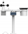 Stacion moti Bresser 4CAST PRO SF, sensor 7 në 1 me energji dielli, Wi‑Fi, i zi