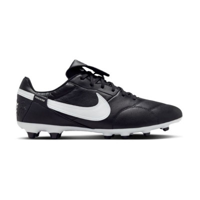 Копачи за фудбал Nike Premier III FG, кожа, ѓон за природна трева, црни