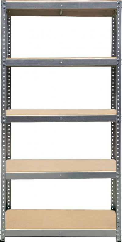 Metalkas STABIL Метална Полица, 180x90x40 cm, Капацитет 200 kg, Поцинкувана